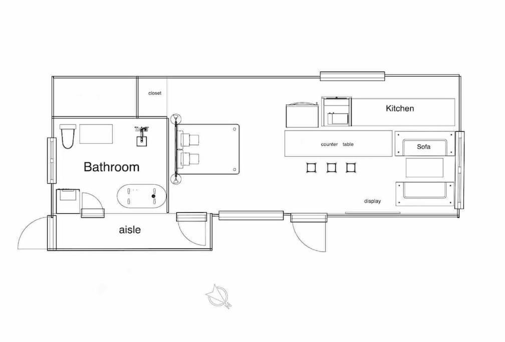 Hacobune Tinyhouse Onna Esterno foto